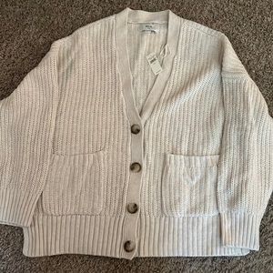 Aerie Button Up Cardigan
